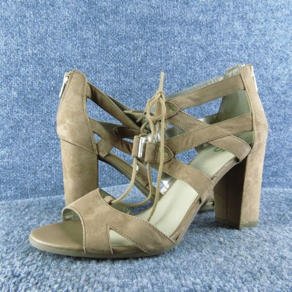 Circus‎ by Sam Edelman Women's Strappy Brown Fabric Size 10M Gently Used 2025 - Picture 1 of 6